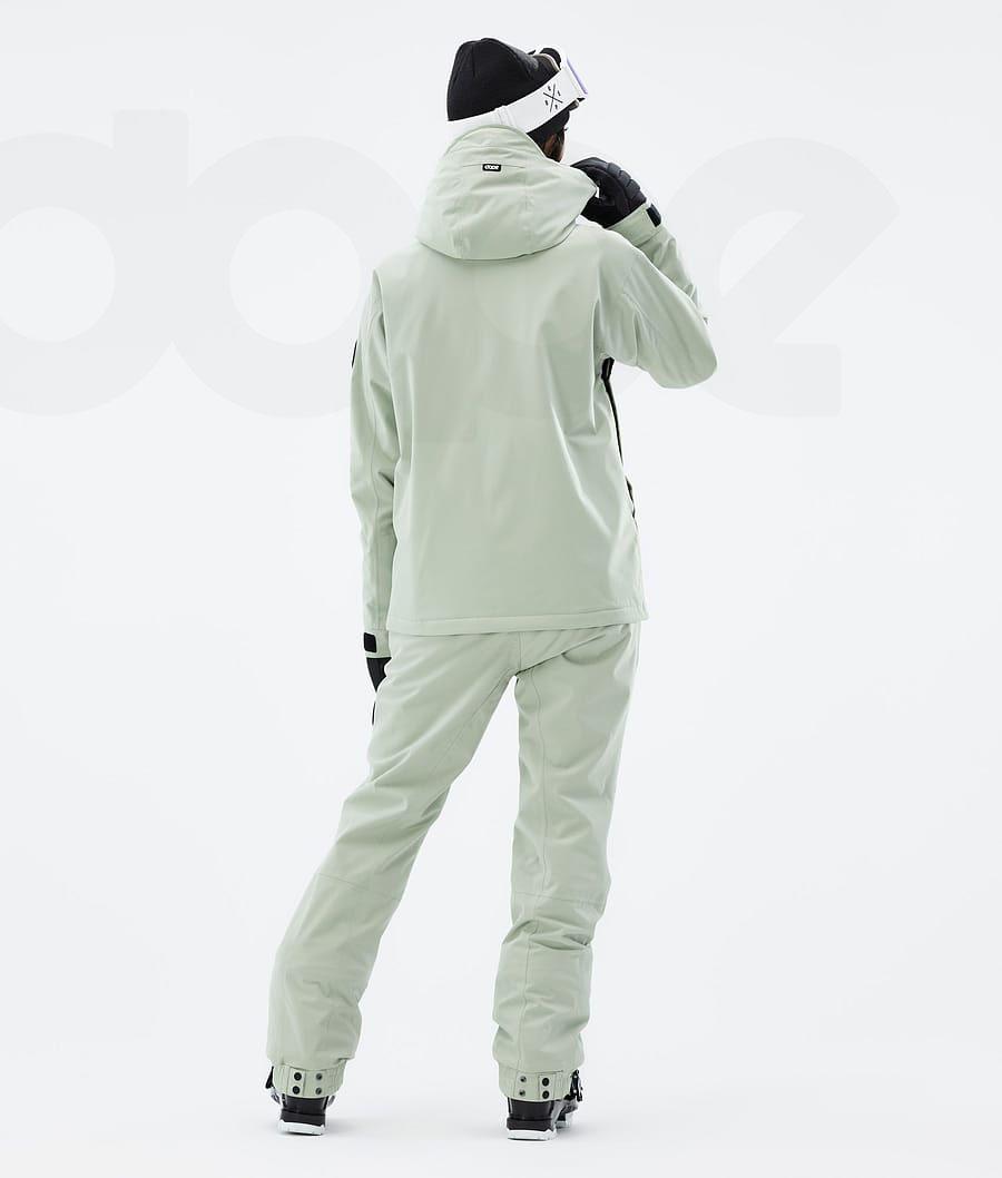 Dope Blizzard W Full Zip Skijacken Damen Grün | CH1437PQ