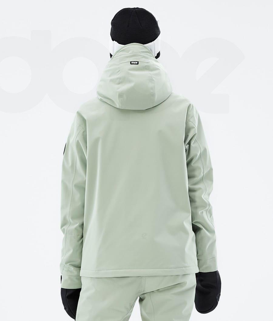 Dope Blizzard W Full Zip Skijacken Damen Grün | CH1437PQ