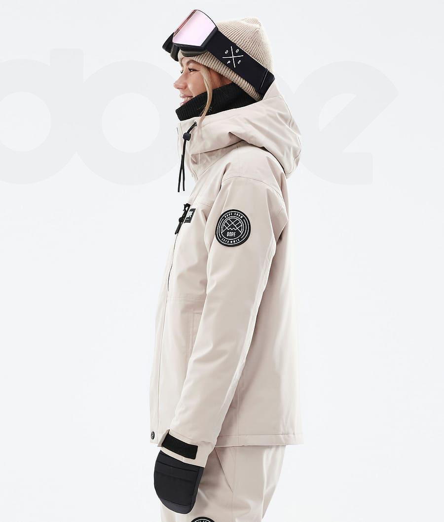 Dope Blizzard W Full Zip Skijacken Damen Braun | CH1438AP