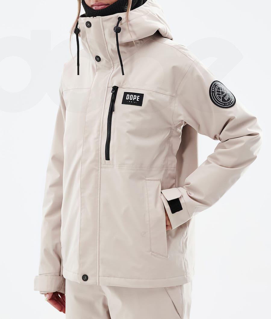 Dope Blizzard W Full Zip Skijacken Damen Braun | CH1438AP