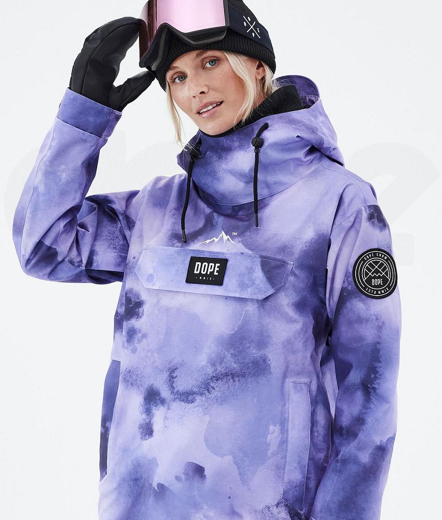 Dope Blizzard W Liquid Snowboardjacken Damen Lila | CH1600JJ