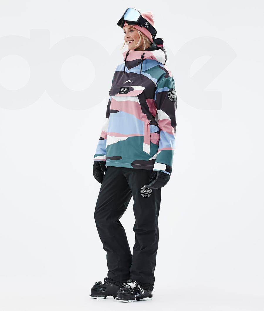 Dope Blizzard W Shards Skijacken Damen Blau Rosa | CH1427MA