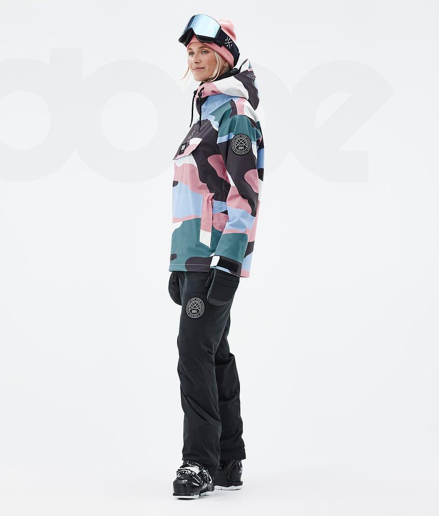 Dope Blizzard W Shards Skijacken Damen Blau Rosa | CH1427MA