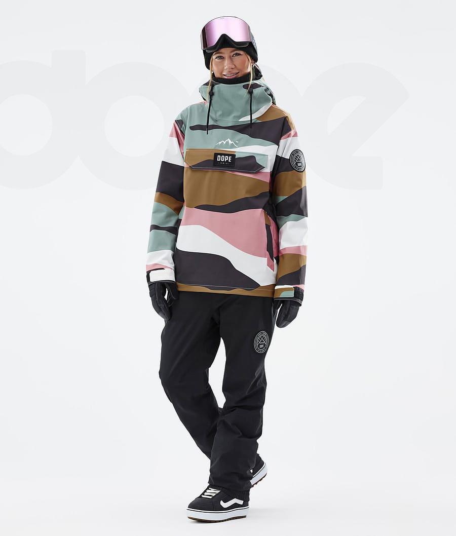 Dope Blizzard W Shards Snowboardjacken Damen Gold Rosa | CH1597FM