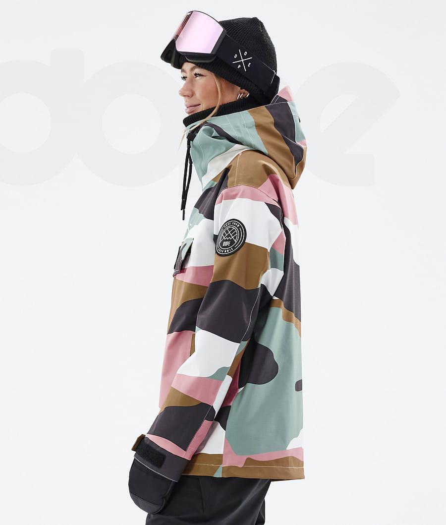 Dope Blizzard W Shards Snowboardjacken Damen Gold Rosa | CH1597FM