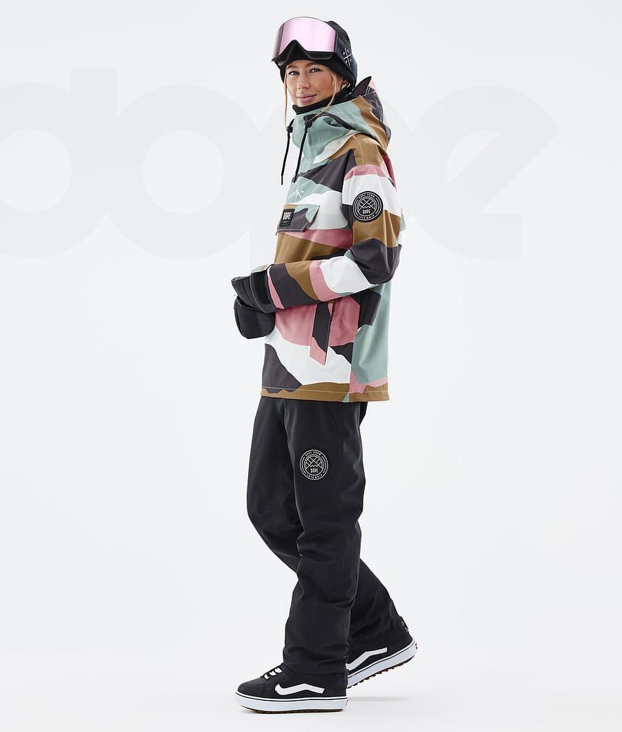 Dope Blizzard W Shards Snowboardjacken Damen Gold Rosa | CH1597FM