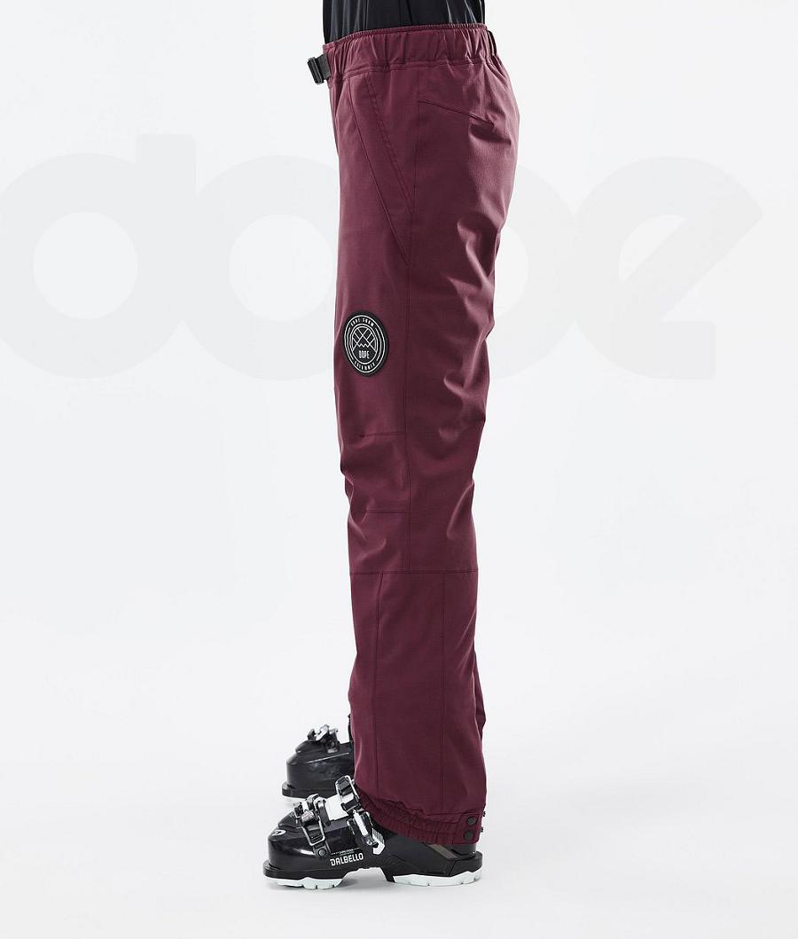 Dope Blizzard W Ski Hosen Damen Bordeaux | CH1768EX