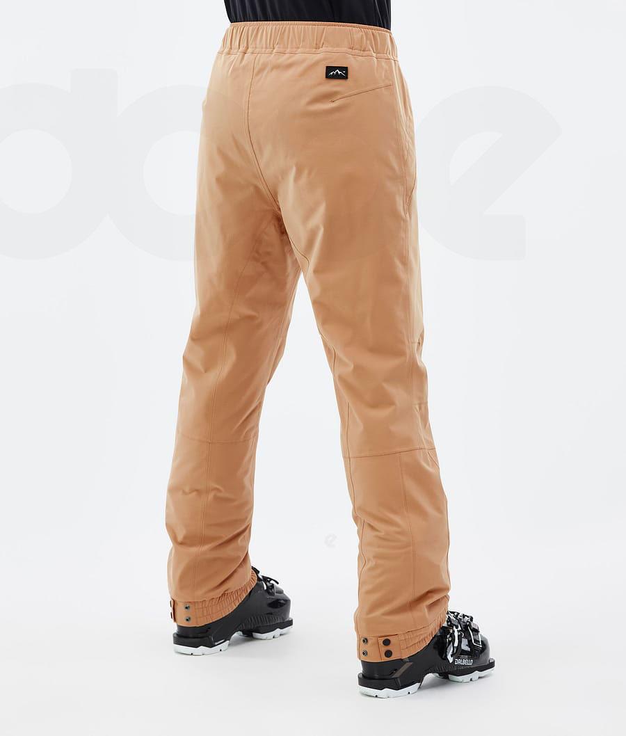 Dope Blizzard W Ski Hosen Damen Khaki Gelb | CH1766QZ