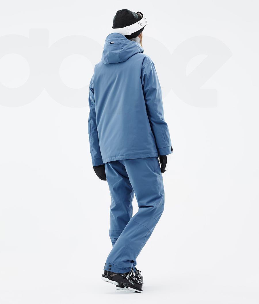 Dope Blizzard W Skijacken Damen Blau Grau | CH1457RW