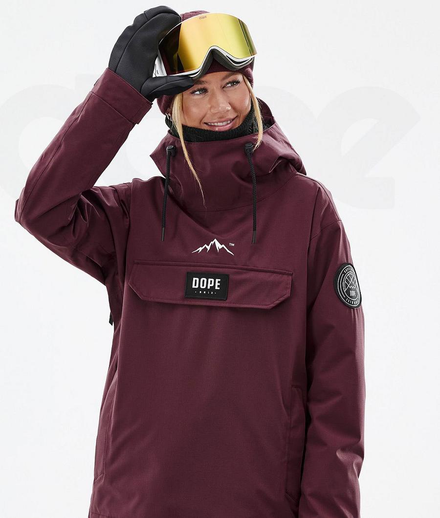 Dope Blizzard W Skijacken Damen Bordeaux | CH1454QZ