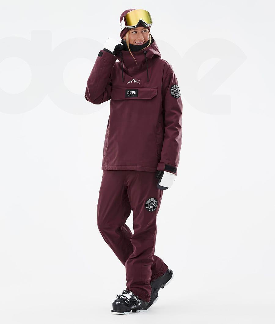 Dope Blizzard W Skijacken Damen Bordeaux | CH1454QZ