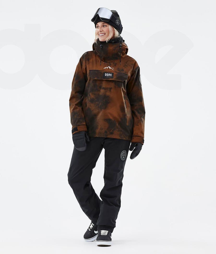 Dope Blizzard W Smudge Snowboardjacken Damen Orange | CH1595SO