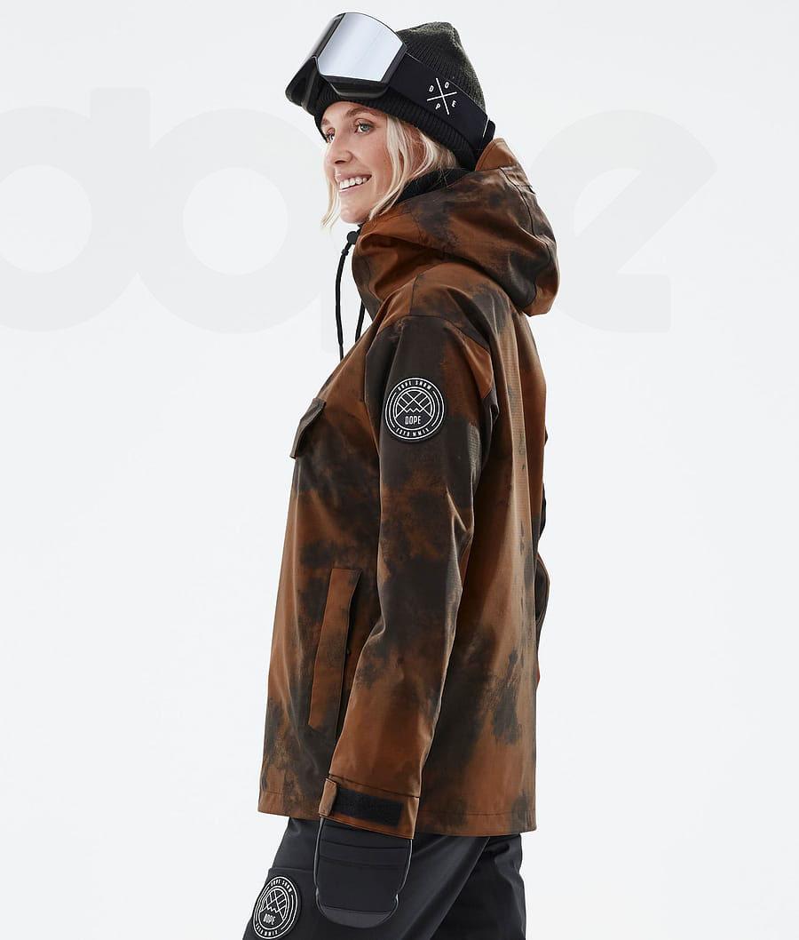 Dope Blizzard W Smudge Snowboardjacken Damen Orange | CH1595SO