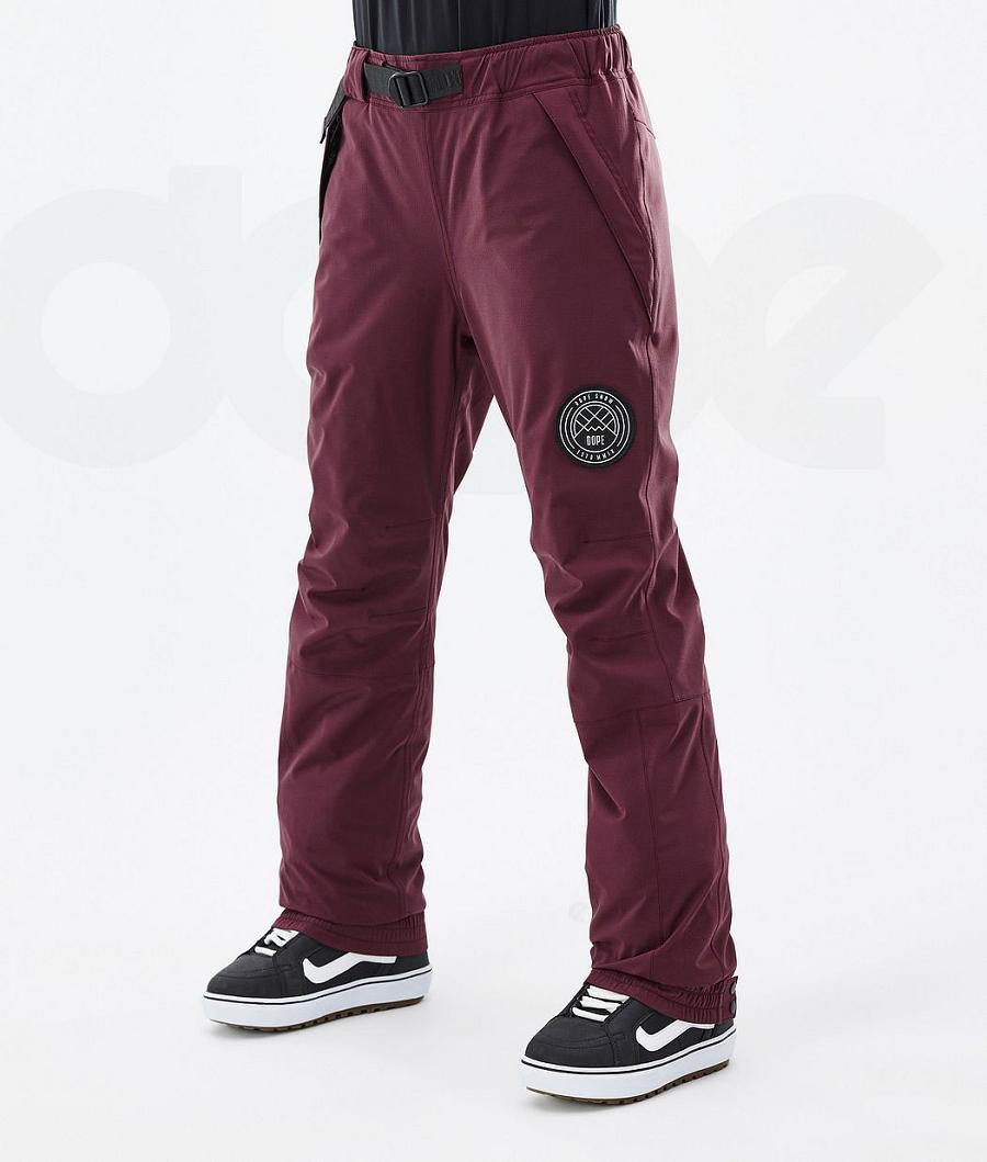 Dope Blizzard W Snowboardhosen Damen Bordeaux | CH1832GL