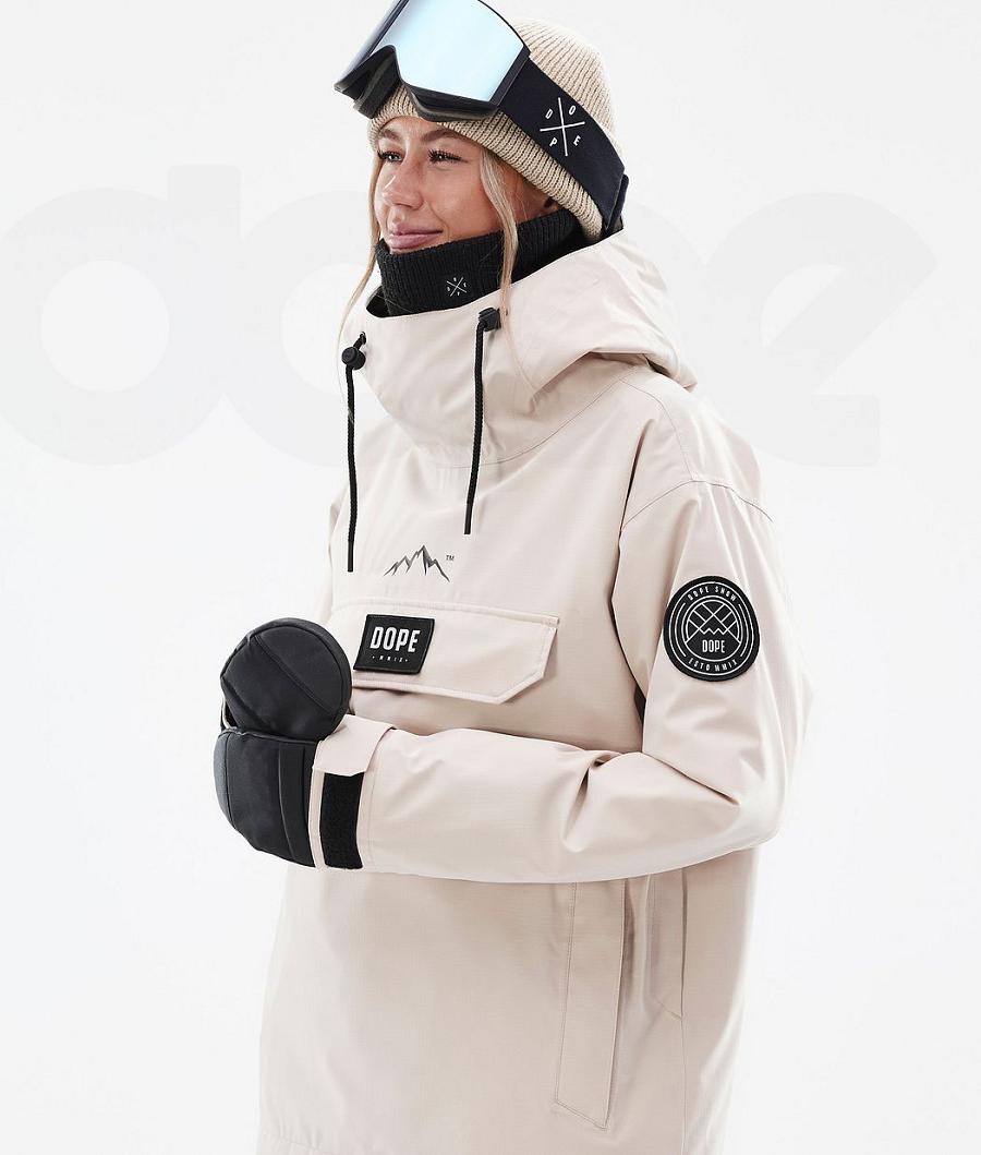 Dope Blizzard W Snowboardjacken Damen Beige | CH1617IS