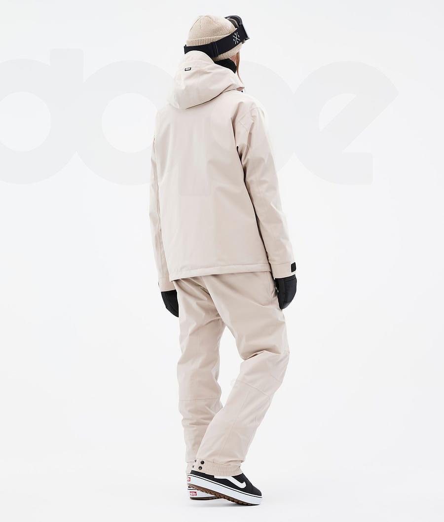 Dope Blizzard W Snowboardjacken Damen Beige | CH1617IS