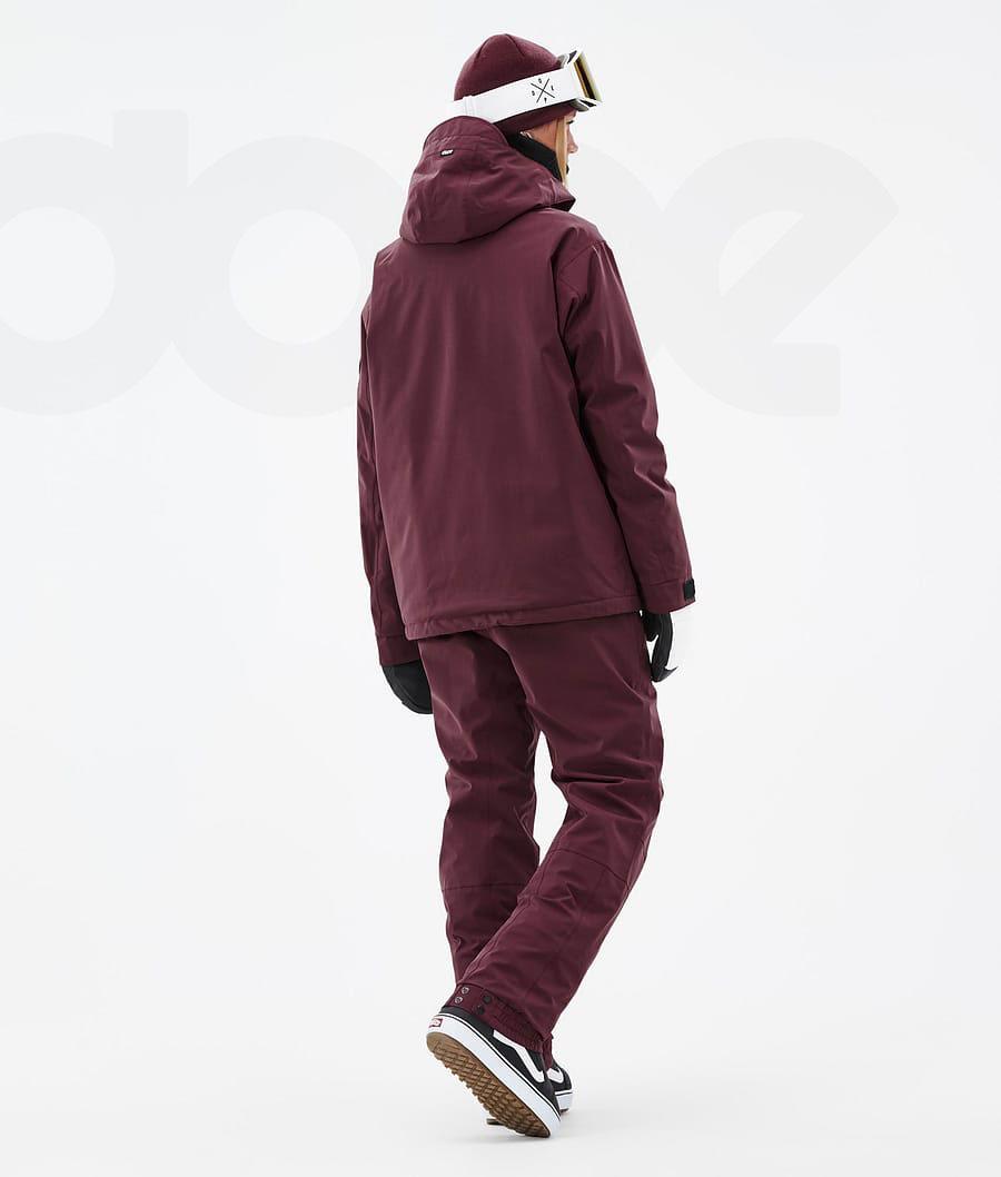 Dope Blizzard W Snowboardjacken Damen Bordeaux | CH1622DN