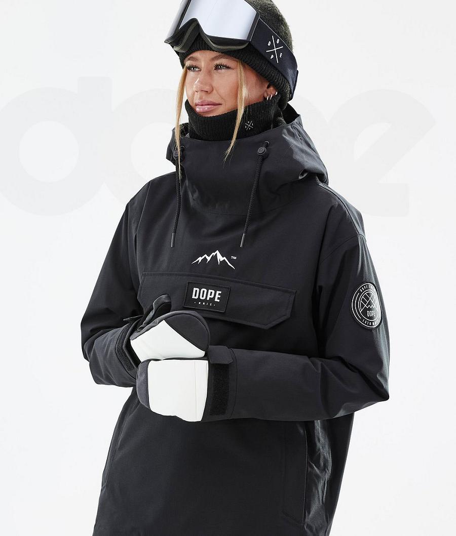 Dope Blizzard W Snowboardjacken Damen Schwarz | CH1625HK