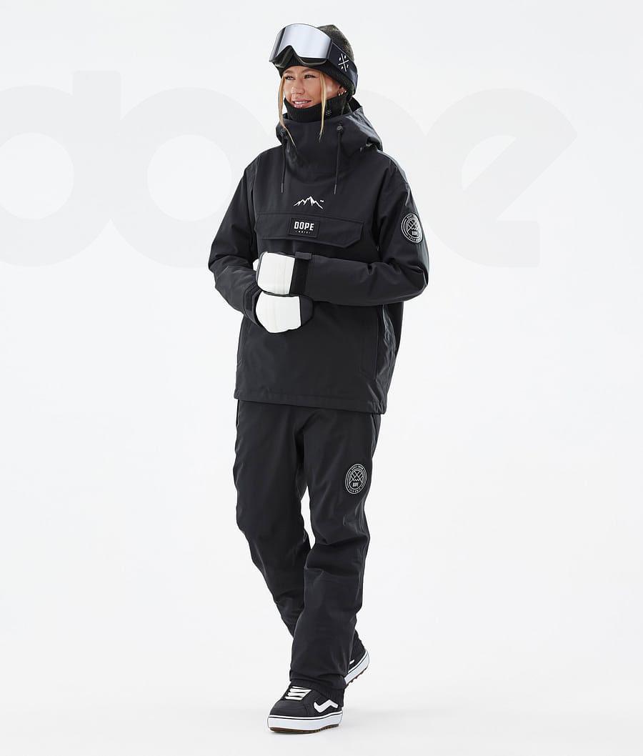 Dope Blizzard W Snowboardjacken Damen Schwarz | CH1625HK