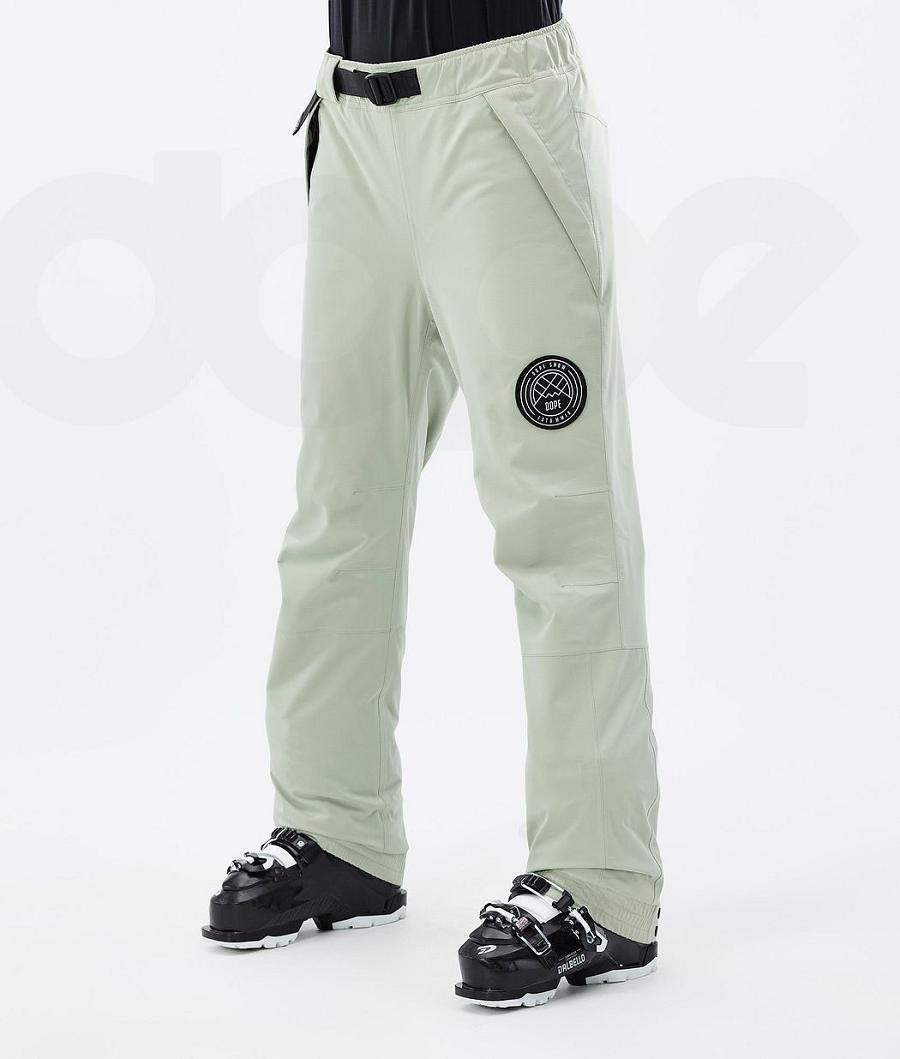 Dope Blizzard W Soft Ski Hosen Damen Grün | CH1752DN