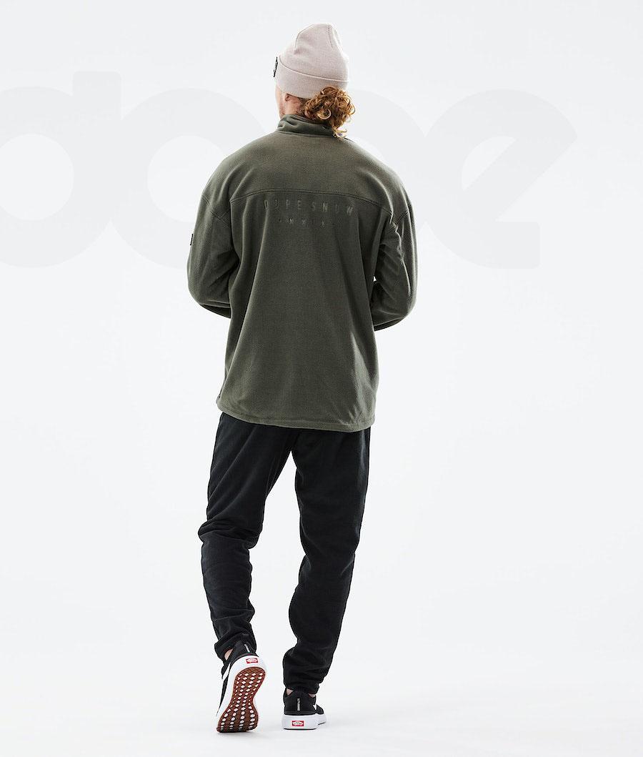 Dope Comfy 2021 Fleece Herren Olivgrün Grün | CH2041HK