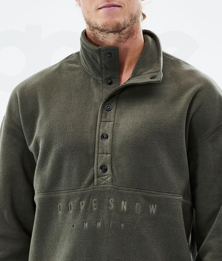 Dope Comfy 2021 Fleece Herren Olivgrün Grün | CH2041HK