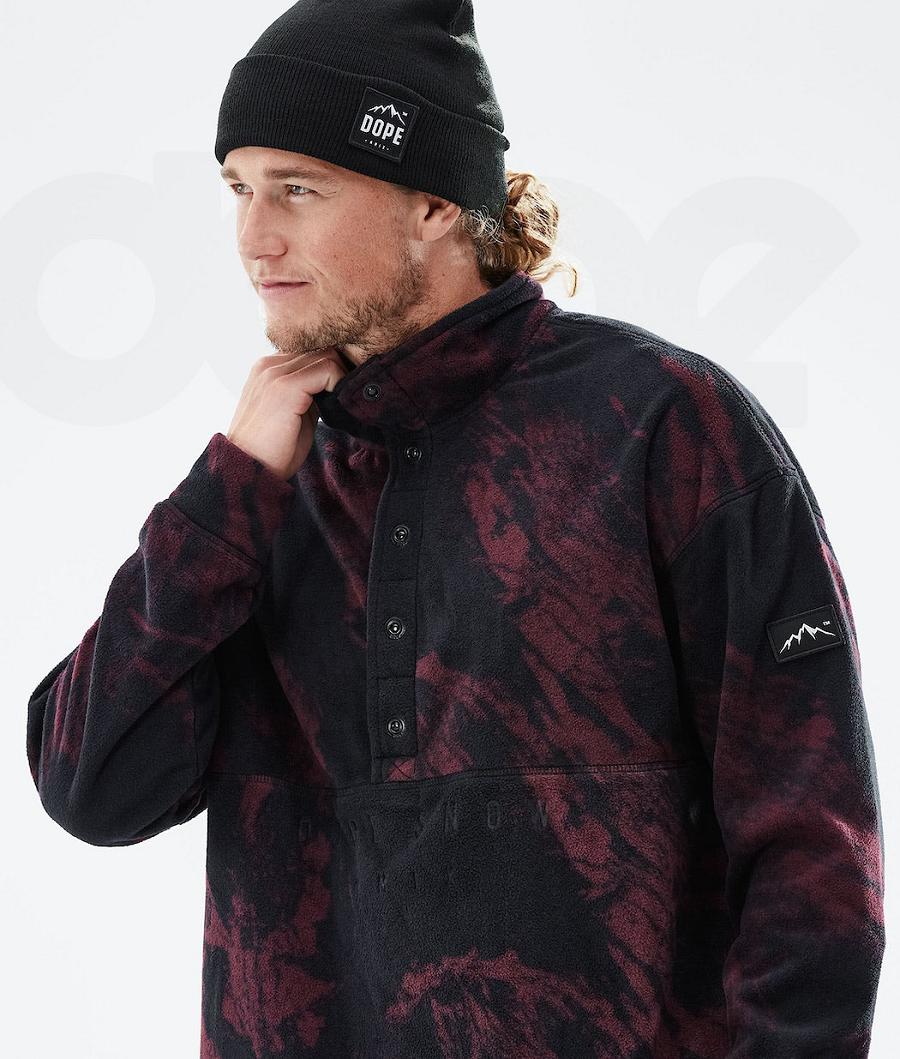 Dope Comfy 2021 Paint Fleece Herren Bordeaux | CH2039FM