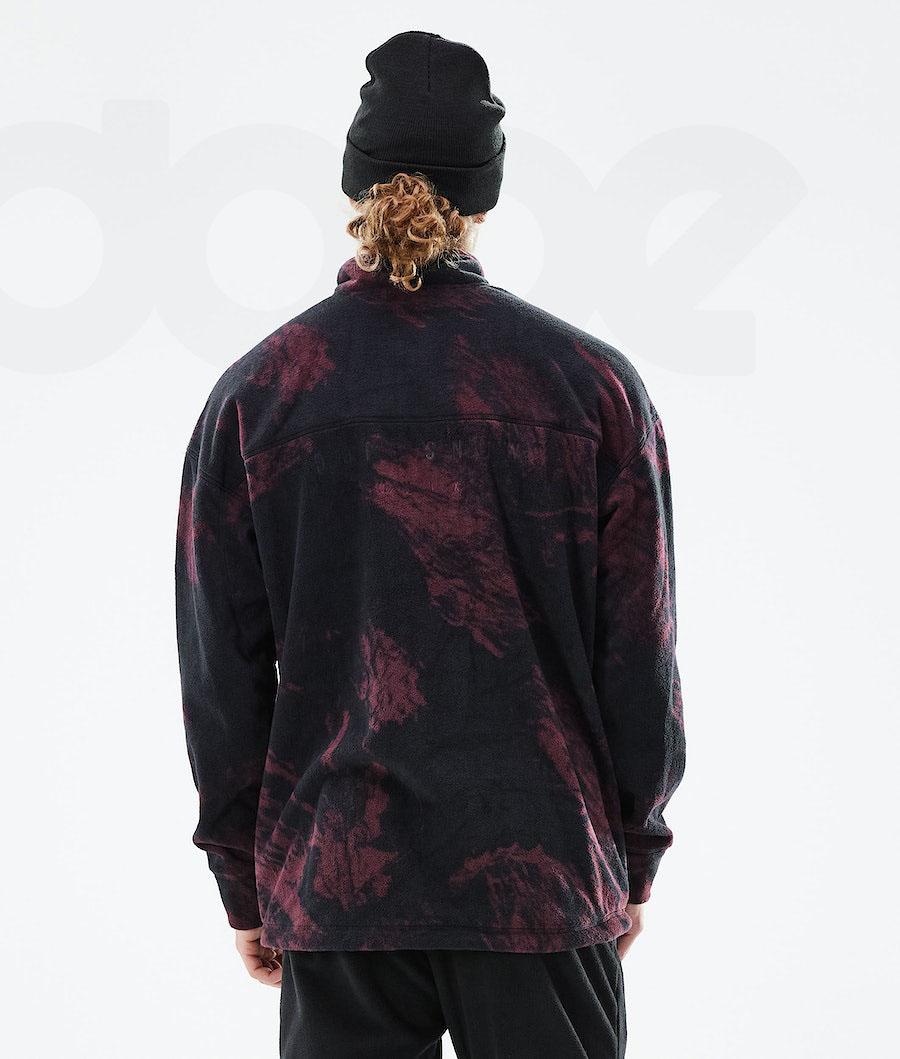 Dope Comfy 2021 Paint Fleece Herren Bordeaux | CH2039FM