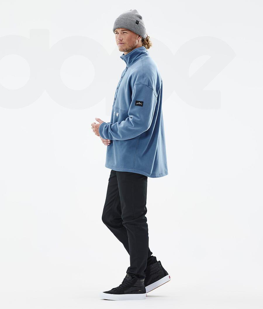 Dope Comfy Fleece Herren Blau Grau | CH2042JJ