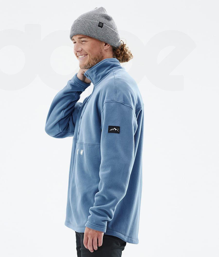 Dope Comfy Fleece Herren Blau Grau | CH2042JJ