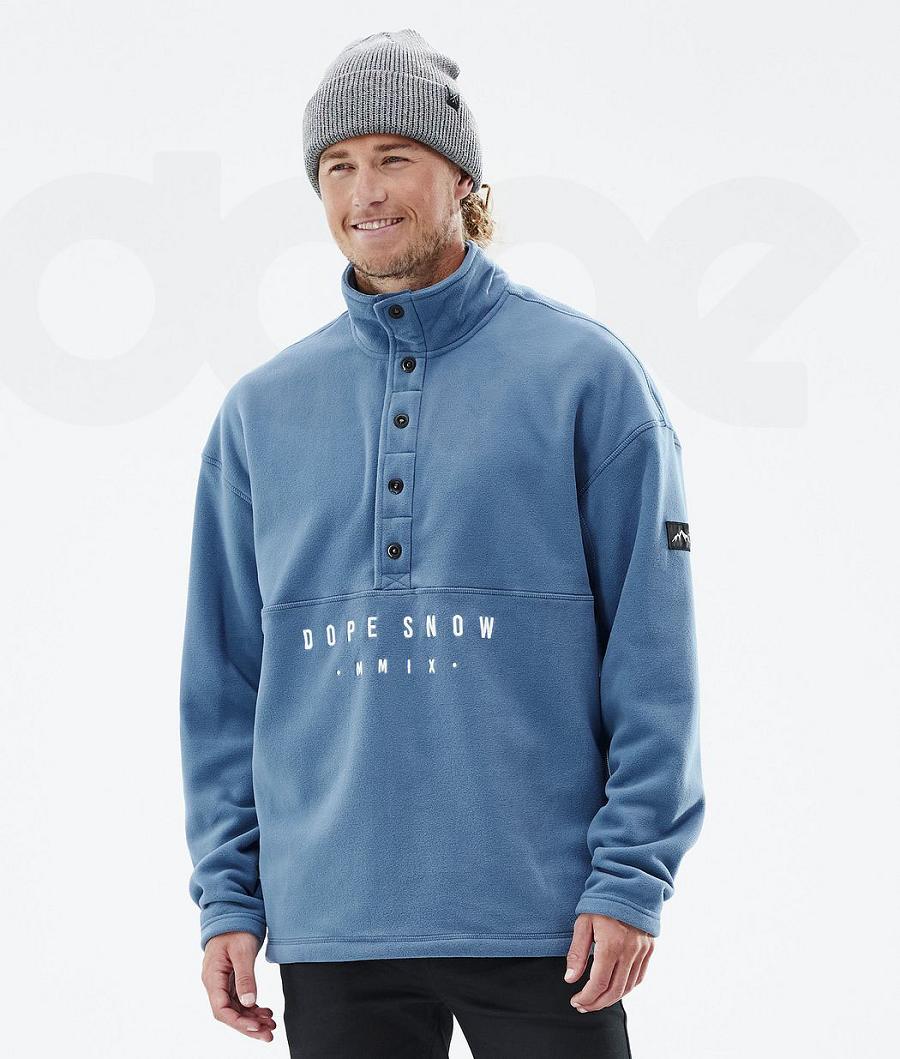 Dope Comfy Fleece Herren Blau Grau | CH2042JJ