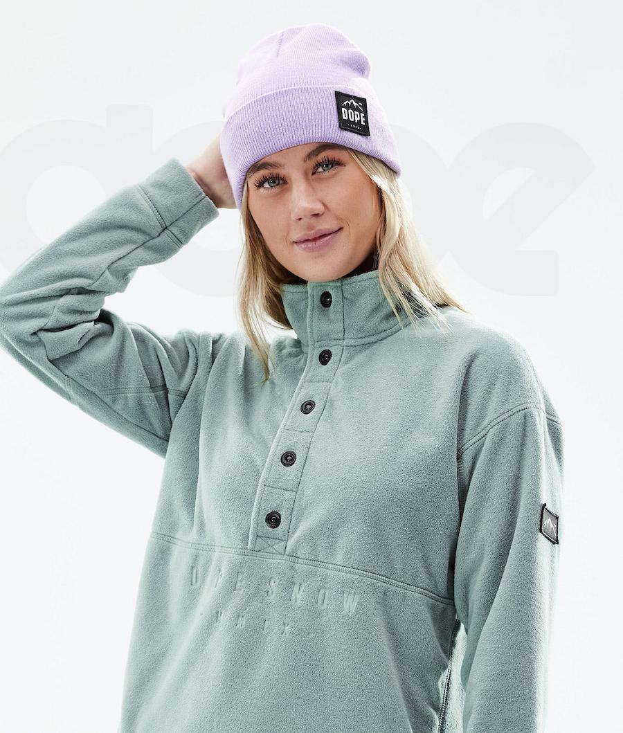 Dope Comfy W 2021 Fleece Damen Grün | CH1209HK