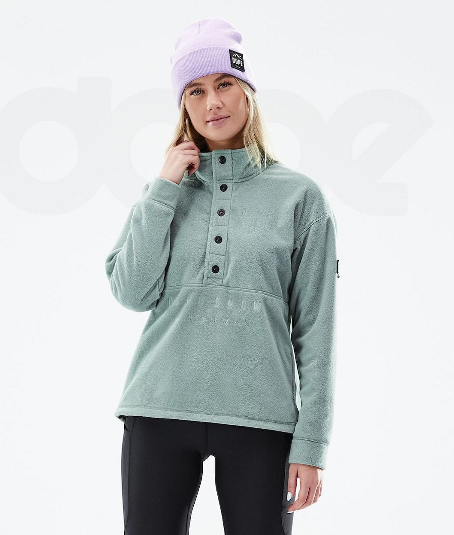 Dope Comfy W 2021 Fleece Damen Grün | CH1209HK