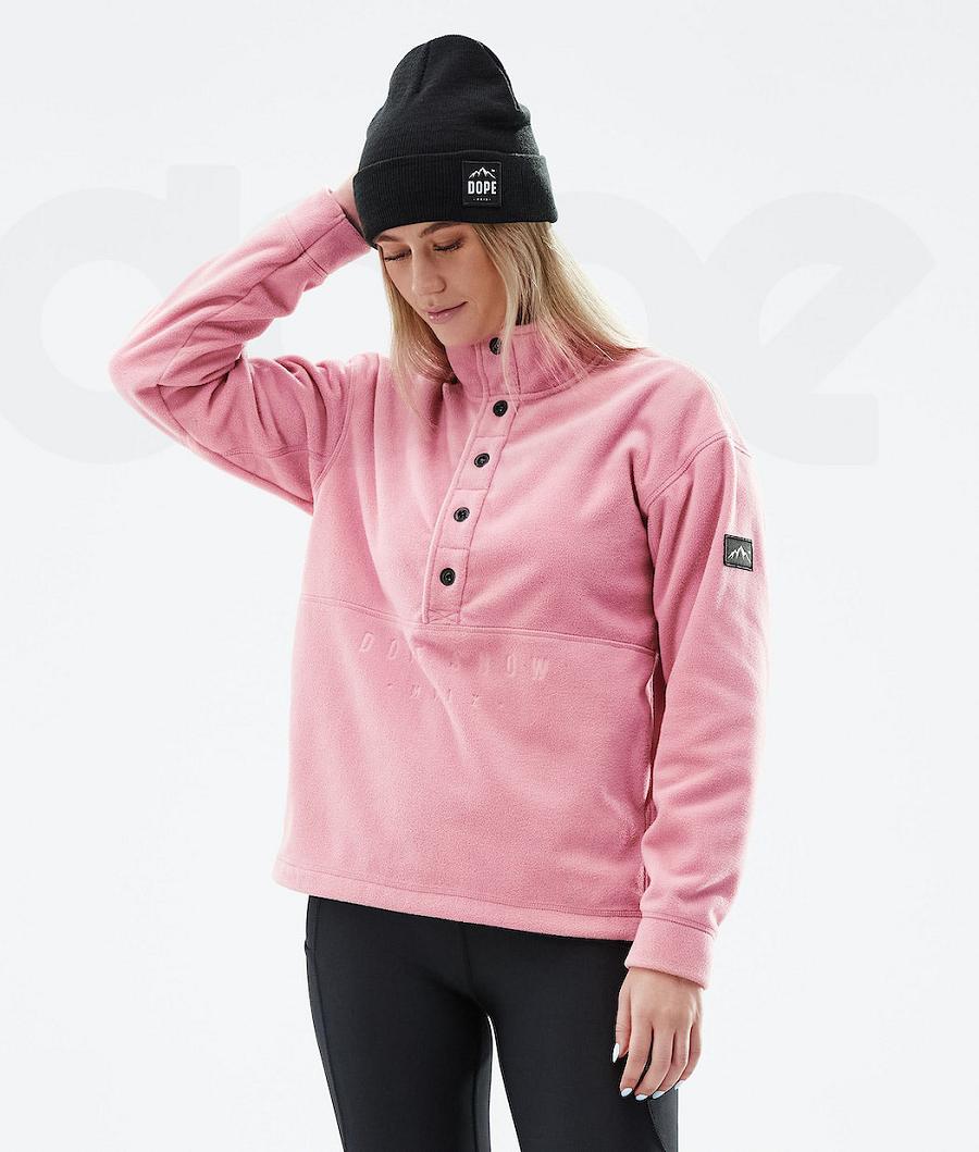 Dope Comfy W 2021 Fleece Damen Rosa | CH1208GL