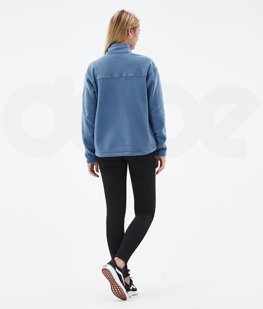 Dope Comfy W Fleece Damen Blau Grau | CH1217BC