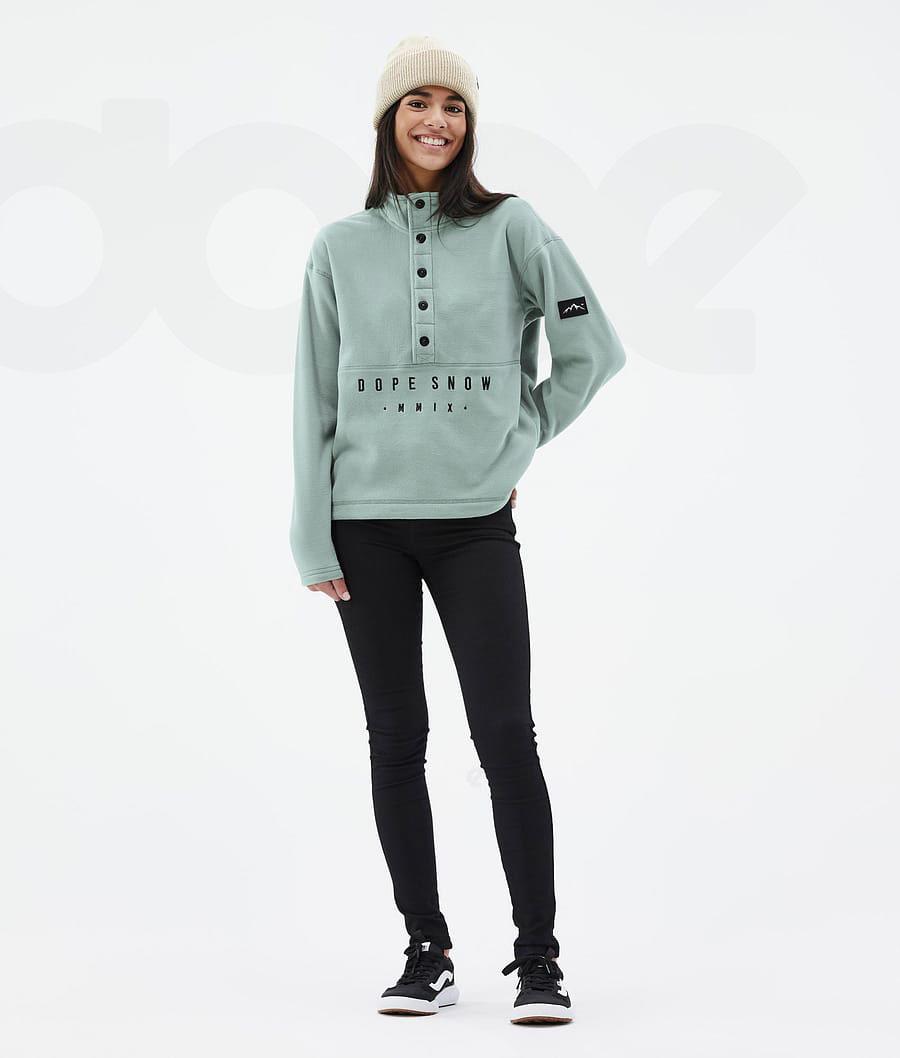 Dope Comfy W Fleece Damen Grün | CH1214XF