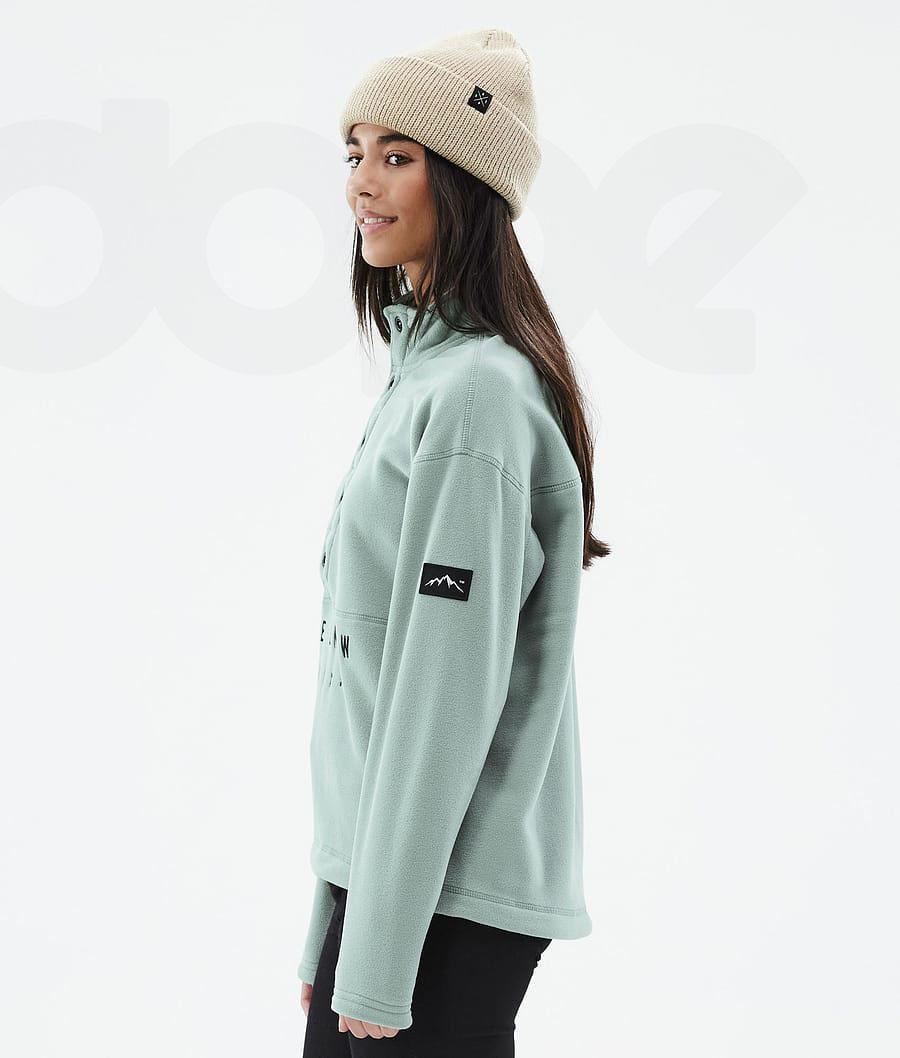 Dope Comfy W Fleece Damen Grün | CH1214XF