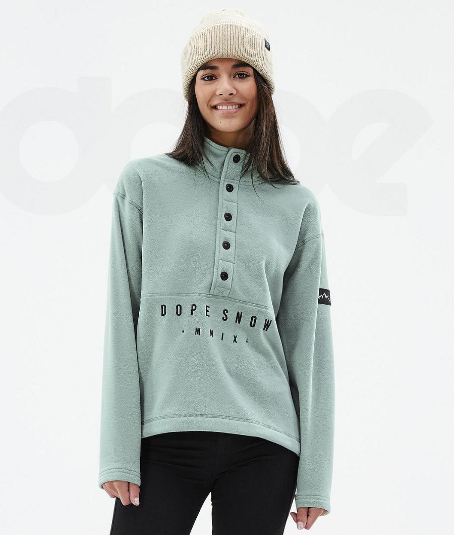 Dope Comfy W Fleece Damen Grün | CH1214XF