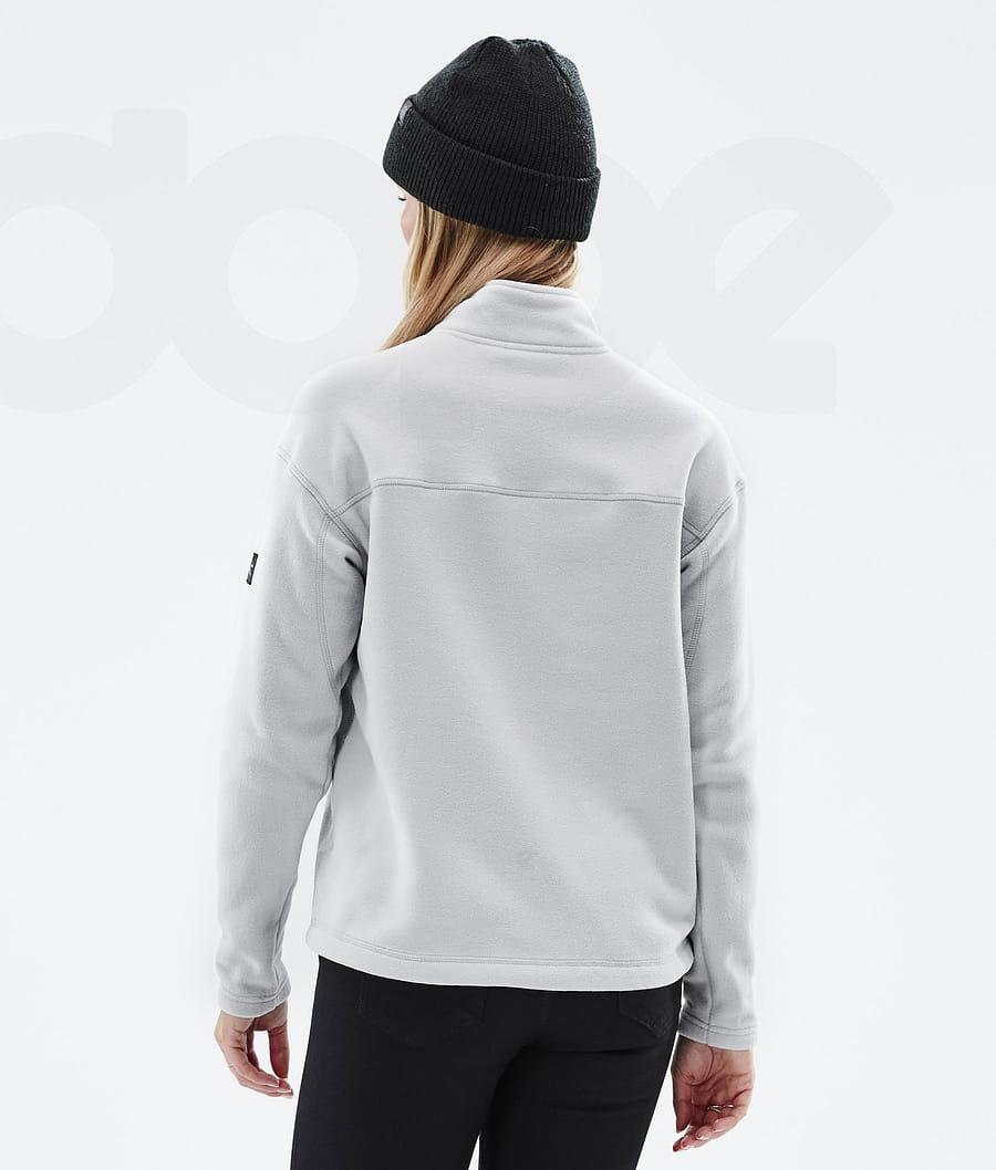 Dope Comfy W Fleece Damen Silber | CH1213ZG