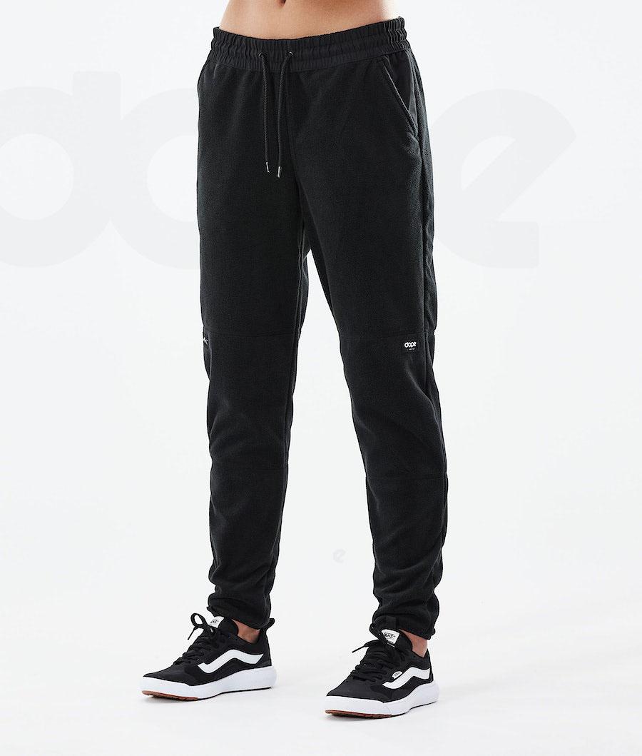 Dope Comfy W Pants Fleece Damen Schwarz | CH1215CE