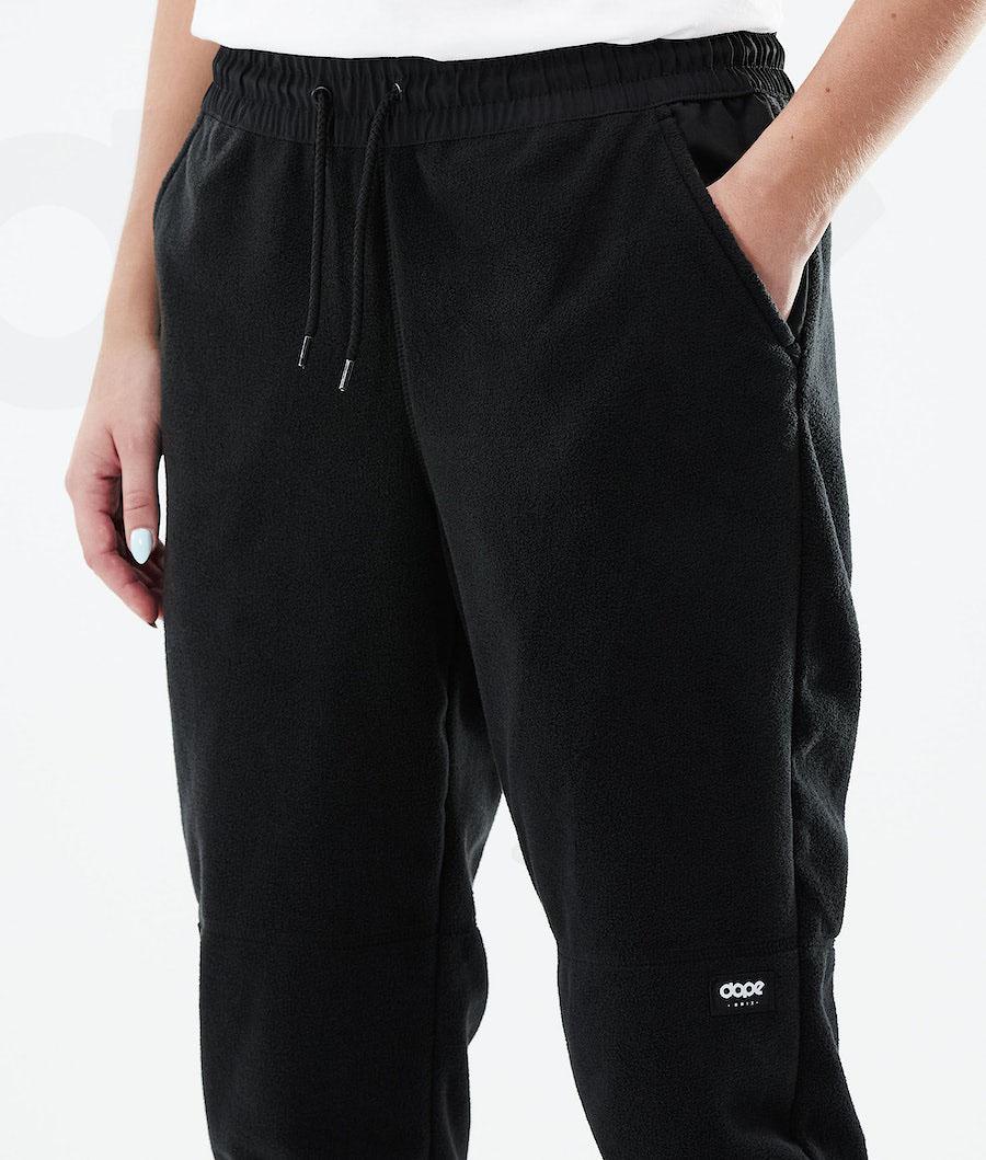 Dope Comfy W Pants Fleece Damen Schwarz | CH1215CE