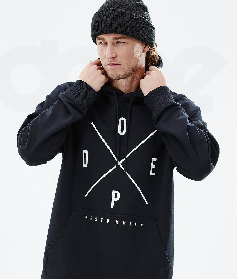 Dope Common 2X-Up Hoodie Herren Schwarz | CH2070LH