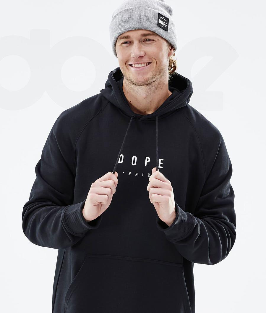 Dope Common Peak Hoodie Herren Schwarz | CH2068JJ