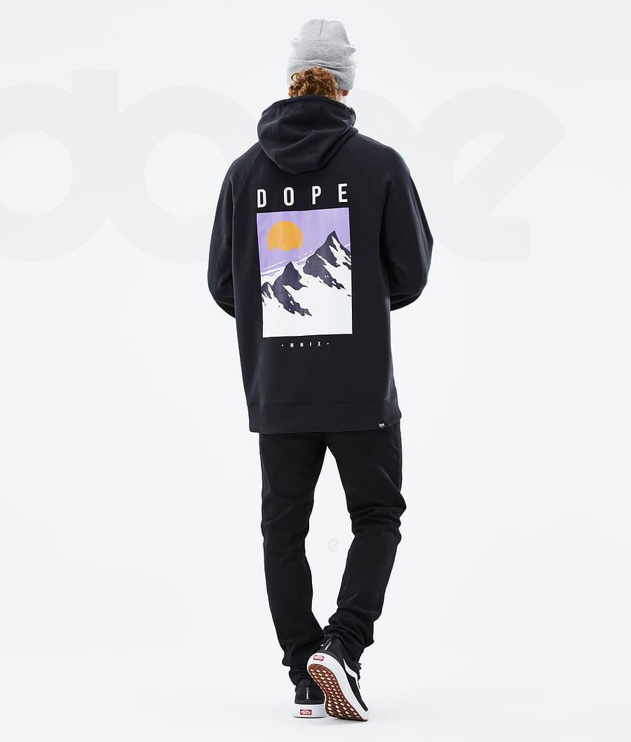 Dope Common Peak Hoodie Herren Schwarz | CH2068JJ