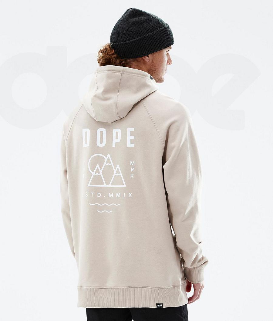 Dope Common Summit Hoodie Herren Braun | CH2061PQ