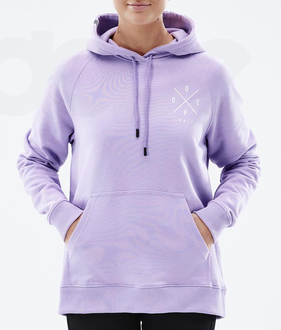 Dope Common W 2X-Up Hoodie Damen Lila | CH1241CE