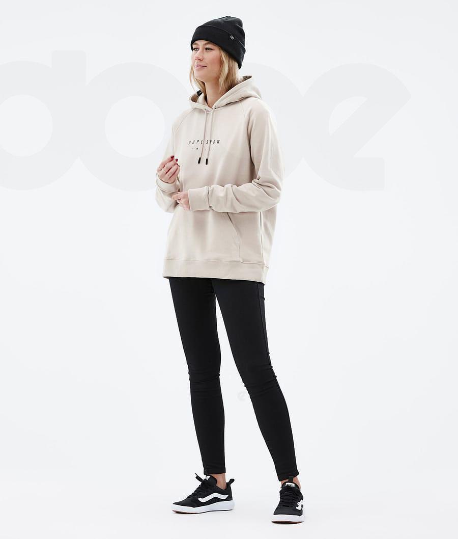 Dope Common W Range Hoodie Damen Braun | CH1236JJ