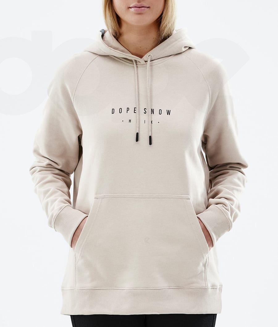 Dope Common W Range Hoodie Damen Braun | CH1236JJ