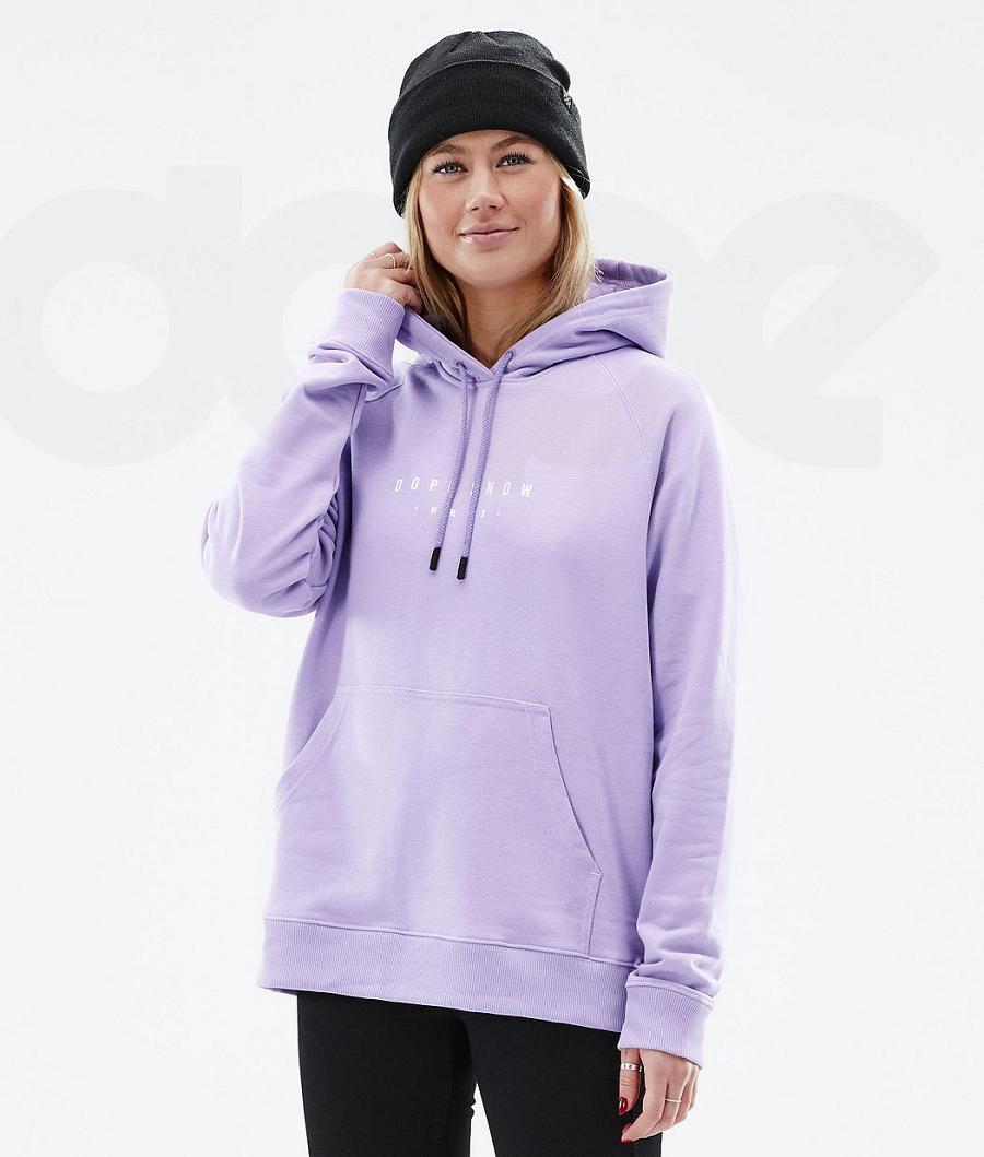 Dope Common W Range Hoodie Damen Lila | CH1234GL