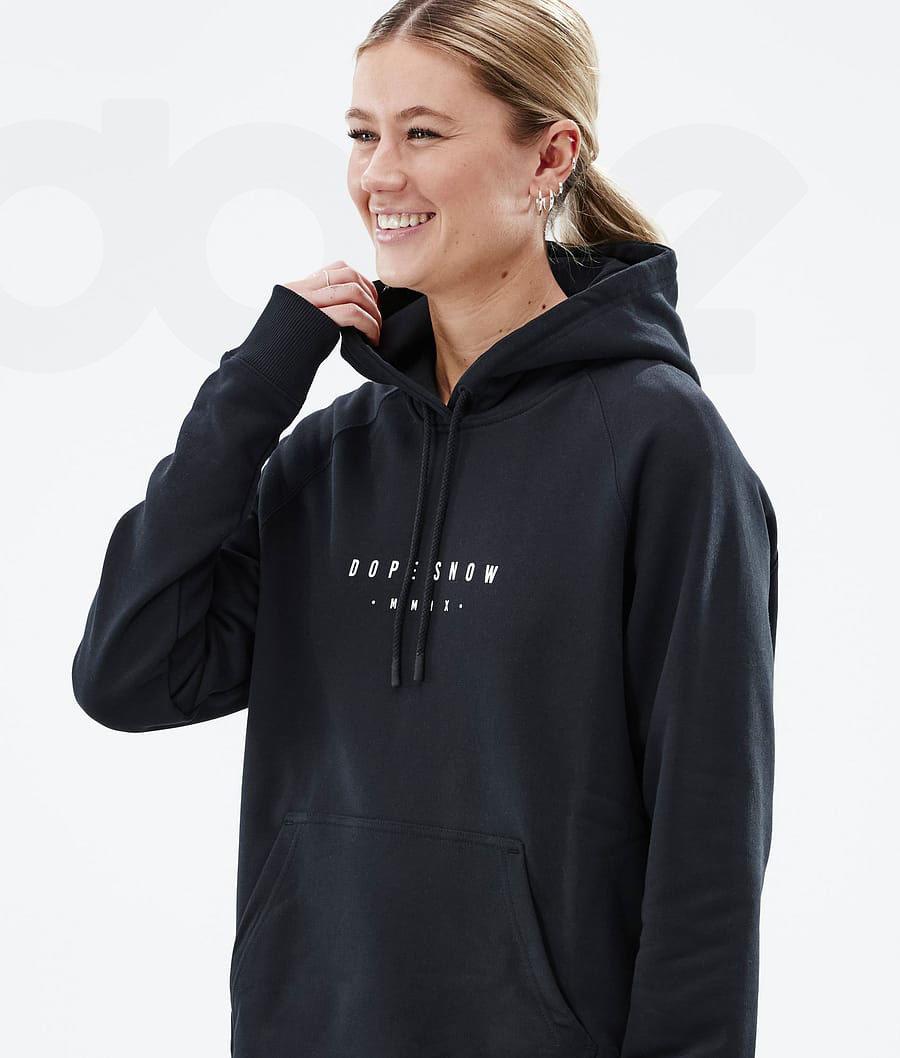 Dope Common W Range Hoodie Damen Schwarz | CH1235HK